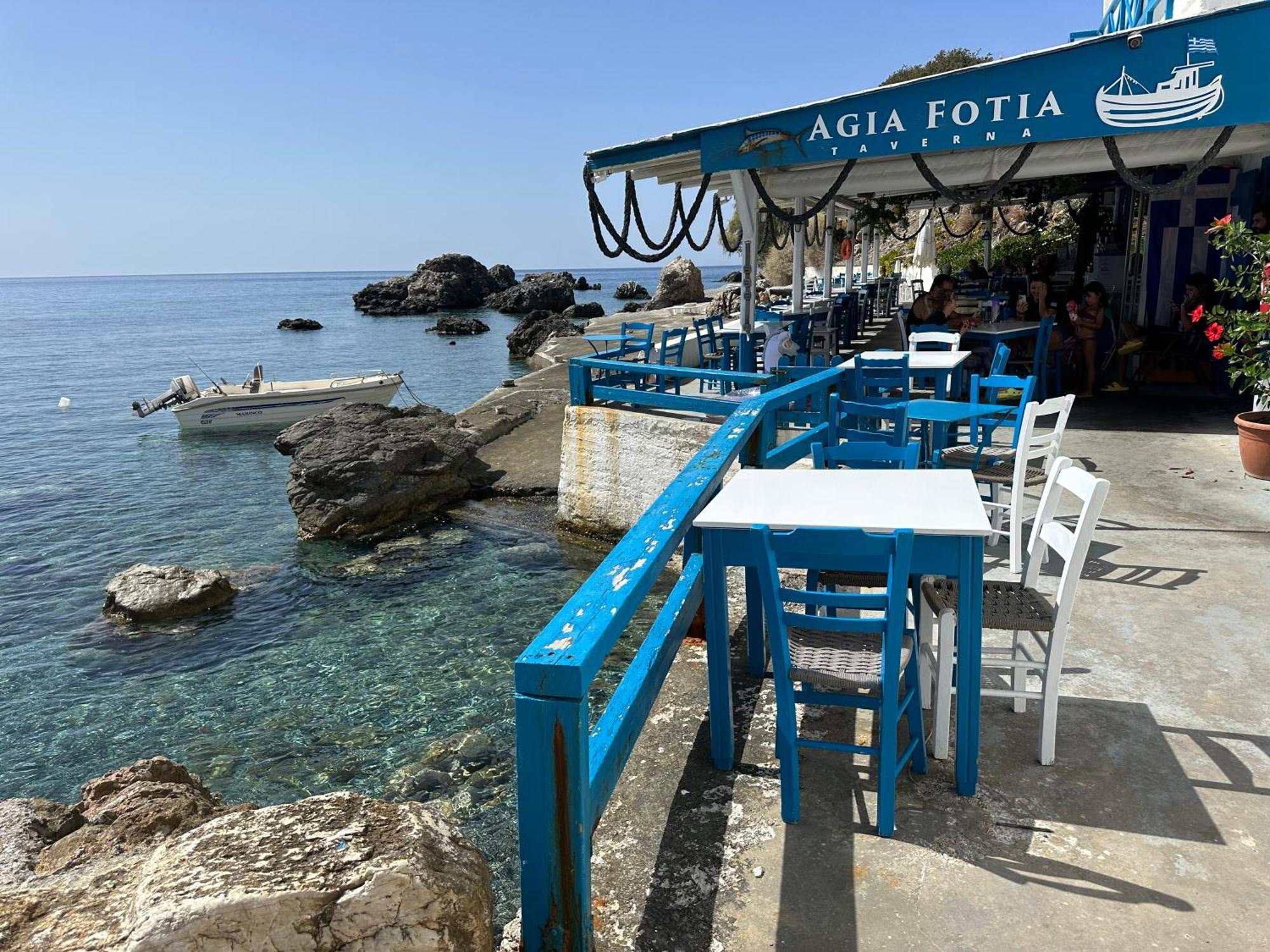 Agia Fotia Taverna Kerames Zewnętrze zdjęcie